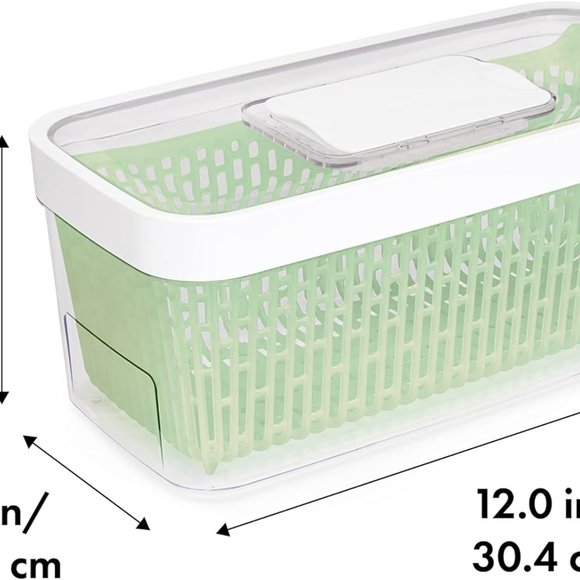 OXO Good Grips GreenSaver Produce Keeper - Large, White, 5 Qt - Picture 2 of 7